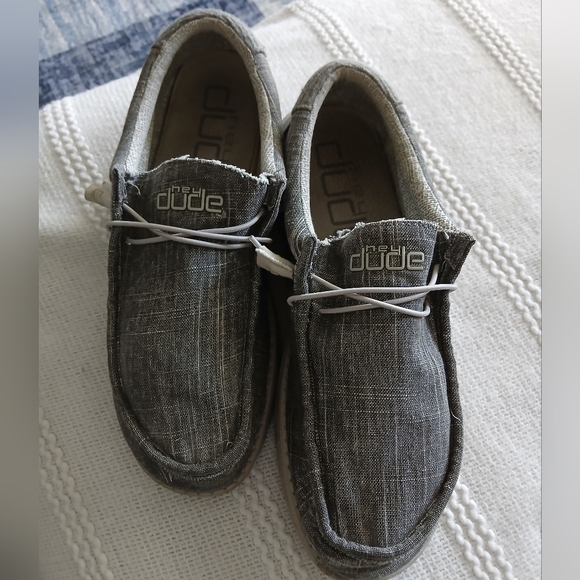 Hey Dude Other - Hey Dude Wally Ash Crosshatch Size 13 Men's Slip On Shoes